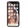 Coque Silicone Frost iPhone X et XS - Blanc Transparent