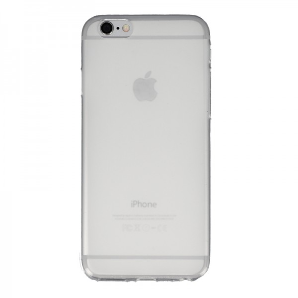 Coque Silicone Frost iPhone 6/6S - blanc