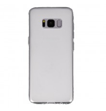 Coque Silicone Frost Samsung Galaxy S8 - blanc