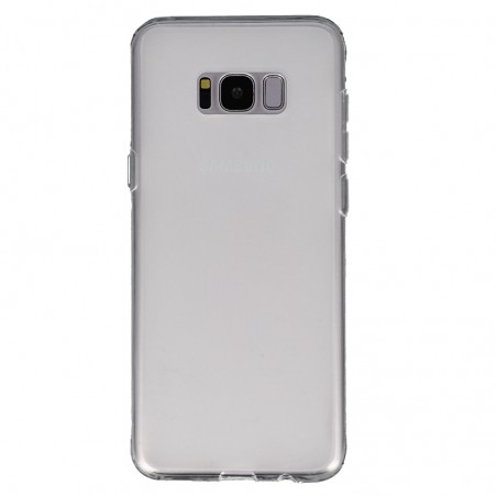 Coque Silicone Frost Samsung Galaxy S8 Plus - blanc