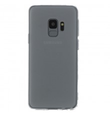 Coque Silicone Frost Samsung Galaxy S9 - blanc