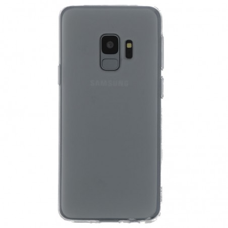 Coque Silicone Frost Samsung Galaxy S9 - blanc