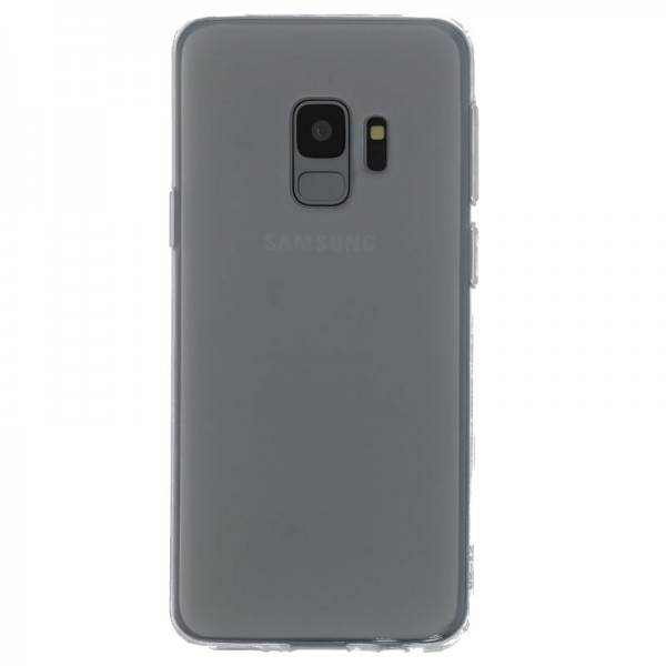 Coque Silicone Frost Samsung Galaxy S9 - blanc