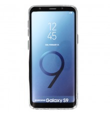 Coque Silicone Frost Samsung Galaxy S9 - blanc