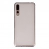 Coque Silicone Frost Huawei P20 Pro et P20 Plus - Blanc Transparent