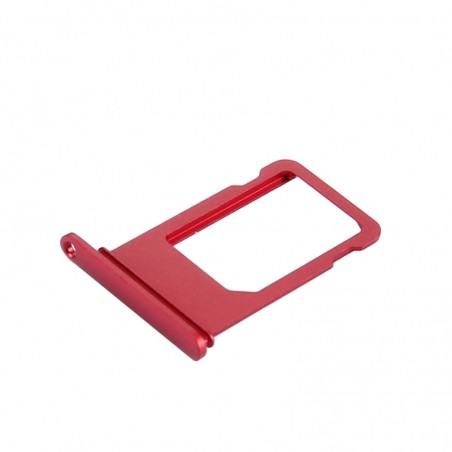 Tiroir Sim iPhone 7 - Rouge