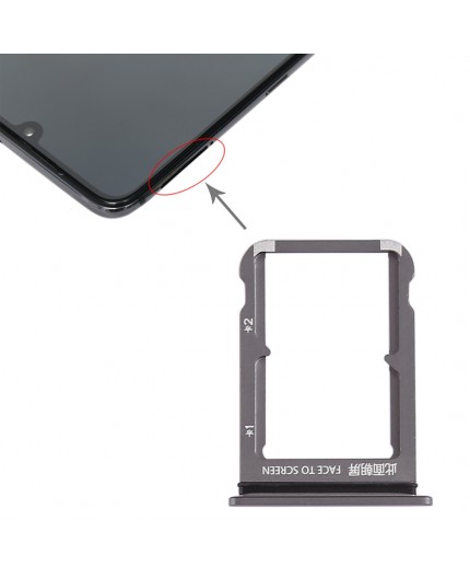 Tiroir Sim Xiaomi Mi 9 - Noir
