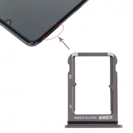 Tiroir Sim Xiaomi Mi 9 - Noir
