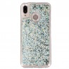 Coque Liquide Paillettes pour Huawei P20 Lite - Argent