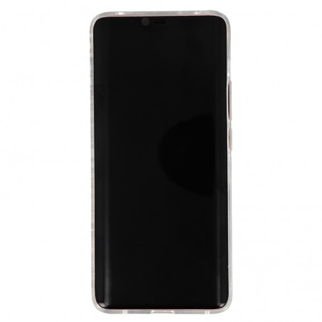 Coque Liquide Paillettes pour Huawei Mate 20 Pro - Argent