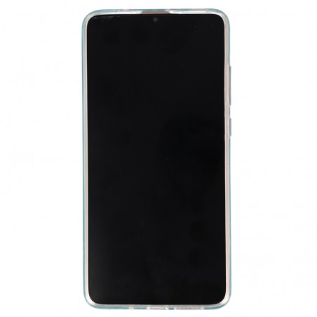 Coque Liquide Paillettes pour Huawei Mate 20 - Bleu