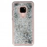 Coque Liquide Paillettes pour Huawei Mate 20 - Argent