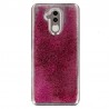 Coque Liquide Paillettes pour Huawei Mate 20 Lite - Fushia