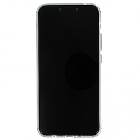 Coque Liquide Paillettes pour Huawei Mate 20 Lite - Argent