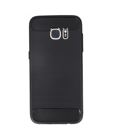 Coque en Fibre de Carbone Samsung Galaxy S7 Edge (G935F) - Noir