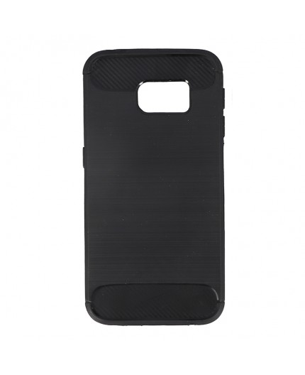 Coque en Fibre de Carbone Samsung Galaxy S6 Edge (G920F) - Noir
