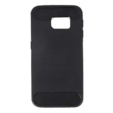 Coque en Fibre de Carbone Samsung Galaxy S6 Edge (G920F) - Noir