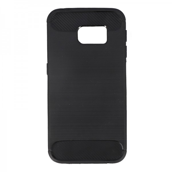 Coque en Fibre de Carbone Samsung Galaxy S6 Edge (G920F) - Noir