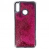 Coque Liquide Paillettes pour Huawei P Smart 2019 - Fushia