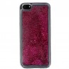 Coque Liquide Paillettes pour iPhone 5/5S/SE - Fushia