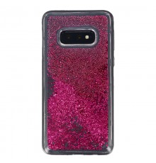 Coque Liquide Paillettes pour Samsung Galaxy S10e (G970F) - Fushia