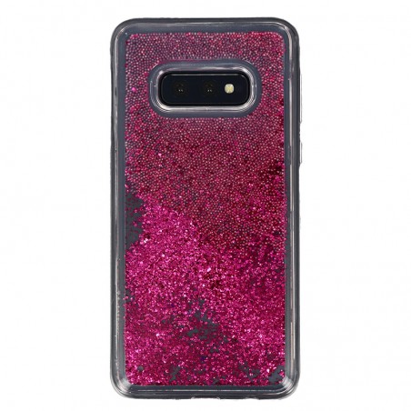 Coque Liquide Paillettes pour Samsung Galaxy S10e (G970F) - Fushia