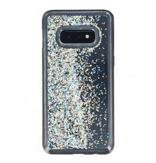 Coque Liquide Paillettes pour Samsung Galaxy S10e (G970F) - Argent