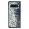 Coque Liquide Paillettes pour Samsung Galaxy S10e (G970F) - Argent