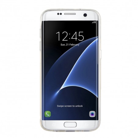Coque Silicone Ultra Slim Samsung Galaxy S7 Edge - Transparente