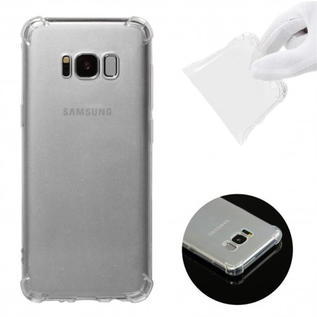 Coque Silicone Antichoc Samsung Galaxy S8 - Transparent