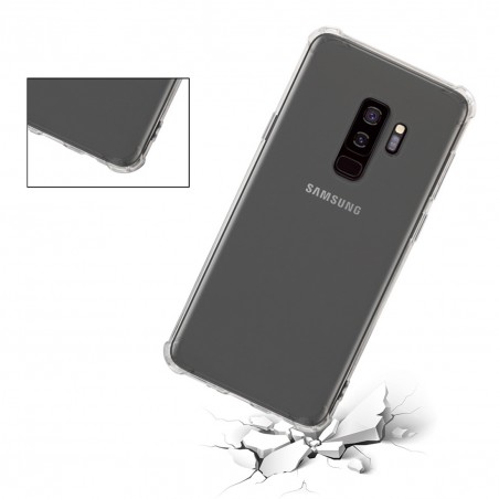 Coque Silicone Antichoc Samsung Galaxy S9+ - Transparent
