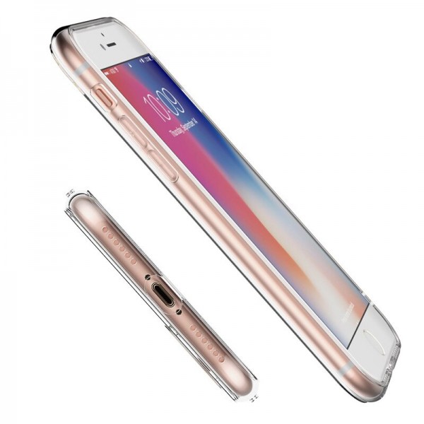 Coque Silicone Ultra Slim iPhone 7,8,SE (2020) et SE (2022) - Transparente