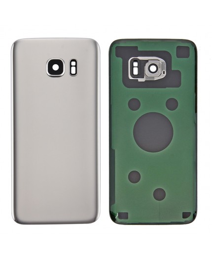 Vitre Arrière de Remplacement Samsung Galaxy S7 Edge (G935F) - Argent