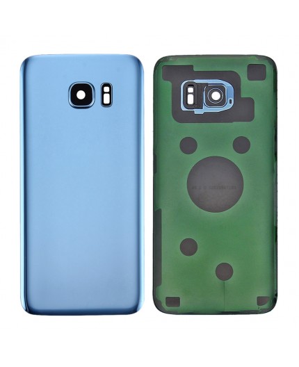 Vitre Arrière de Remplacement Samsung Galaxy S7 (G930F) - Bleu