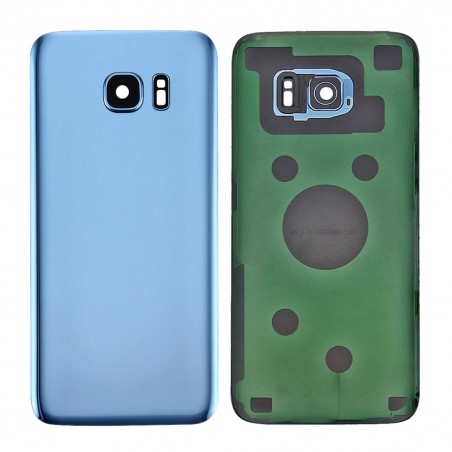 Vitre Arrière de Remplacement Samsung Galaxy S7 (G930F) - Bleu