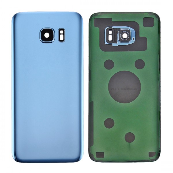 Vitre Arrière de Remplacement Samsung Galaxy S7 (G930F) - Bleu
