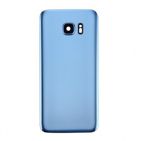 Vitre Arrière de Remplacement Samsung Galaxy S7 (G930F) - Bleu