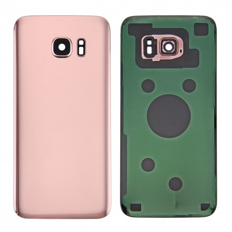 Vitre Arrière de Remplacement Samsung Galaxy S7 (G930F) - OR Rose