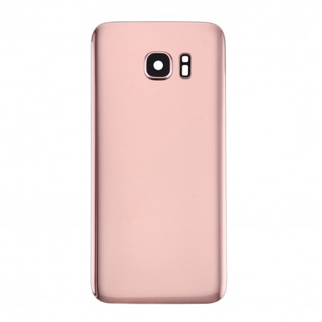 Vitre Arrière de Remplacement Samsung Galaxy S7 (G930F) - OR Rose