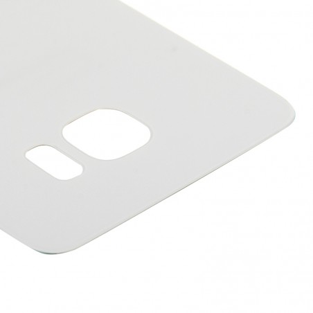 Vitre Arrière de Remplacement Samsung Galaxy S6 Edge (G925F) - Blanc
