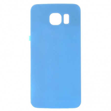 Vitre Arrière de Remplacement Samsung Galaxy S6 Edge (G925F) - Bleu