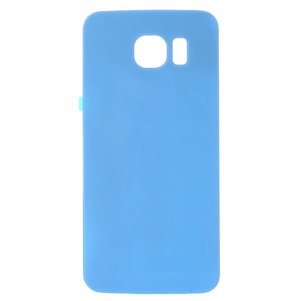 Vitre Arrière de Remplacement Samsung Galaxy S6 Edge (G925F) - Bleu