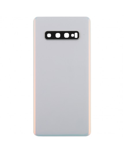 Vitre Arrière de Remplacement Samsung Galaxy S10+ (G975F) - Blanc