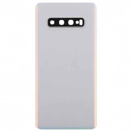 Vitre Arrière de Remplacement Samsung Galaxy S10+ (G975F) - Blanc