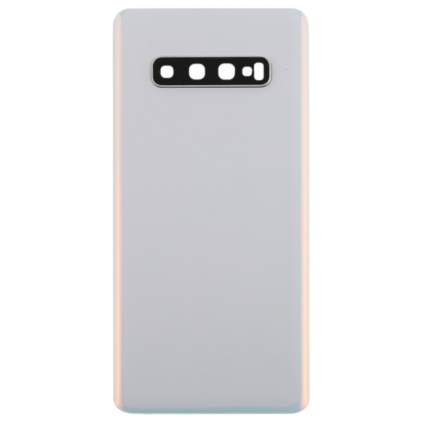Vitre Arrière de Remplacement Samsung Galaxy S10+ (G975F) - Blanc