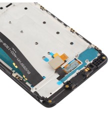 Écran complet pré-monté sur Châssis Xiaomi Redmi Note 4 - Noir