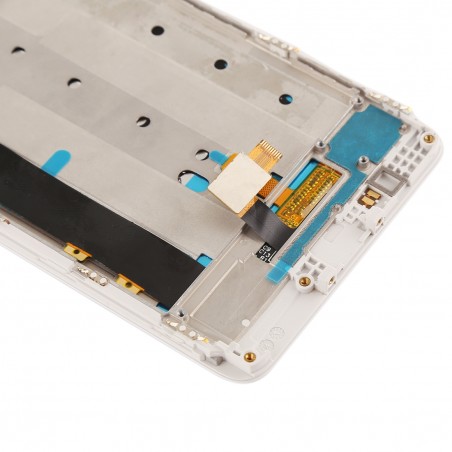 Écran complet pré-monté sur Châssis Xiaomi Redmi Note 4 - Blanc