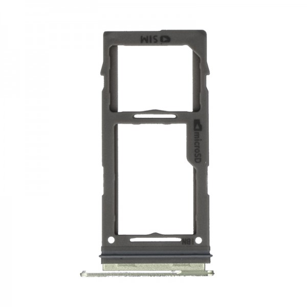 Tiroir Sim/SD Samsung Galaxy S10 (G973F)/S10 Plus (G975F) - Jaune
