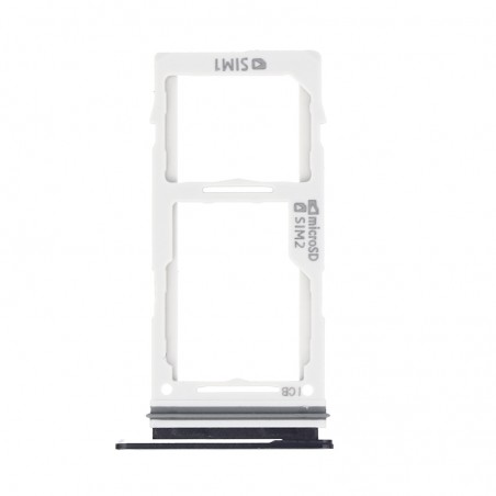 Tiroir Sim/SD (Double Sim) Samsung Galaxy S10 Lite (G970F) - Noir