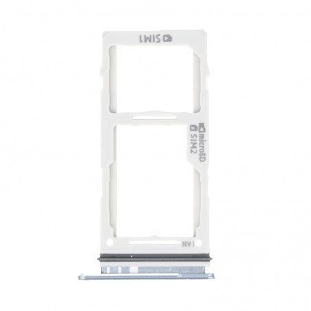 Tiroir double Sim/SD Samsung Galaxy S10e (G970F) - Bleu